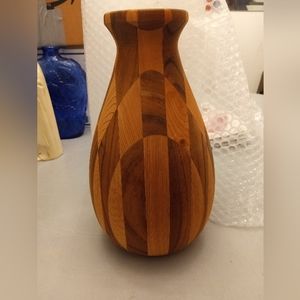 Brand New Handmade Wooden Candle Holder